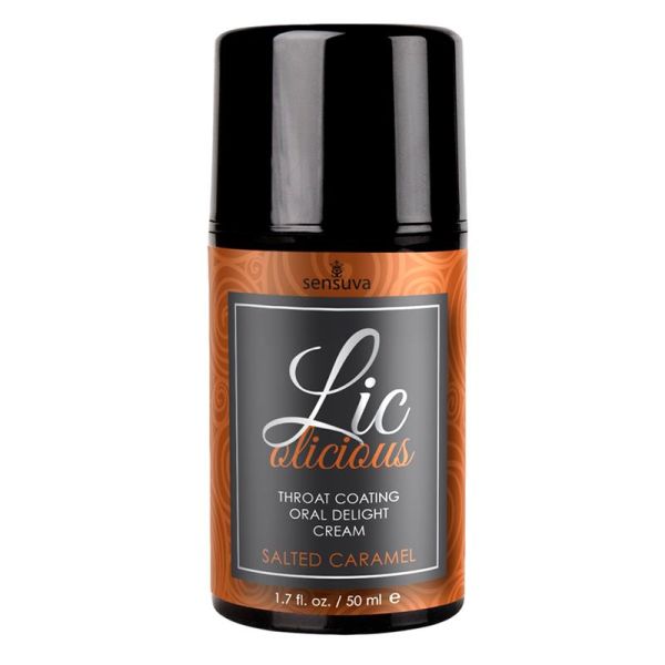 Sensuva Lic-o-licius betäubende Rachencreme gesalzenes Karamell