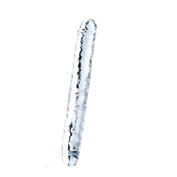 Lovetoy Flawless Doppeldildo 12" transparent