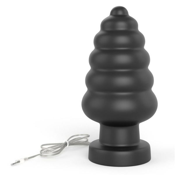 Lovetoy vibrierender Analplug King Sized 7" (Schwarz)