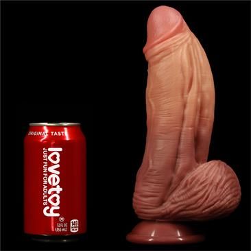 Lovetoy Nature King Dual-Layer-Dildo 10"