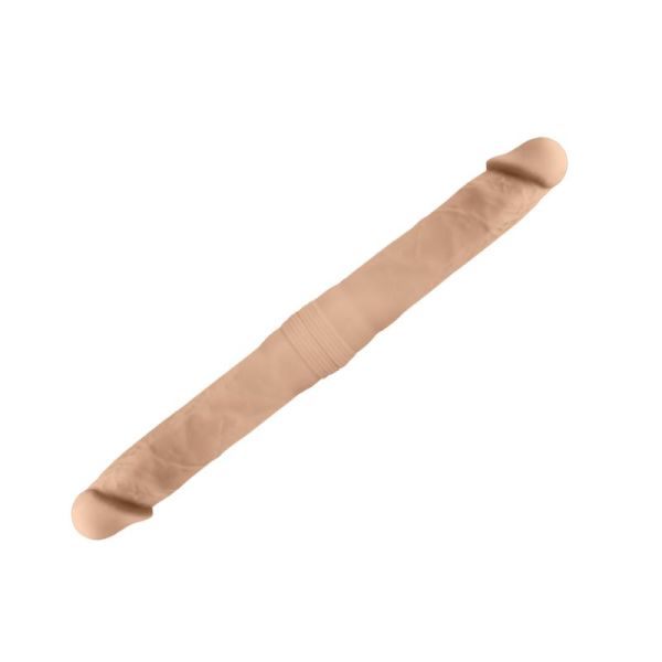 SilexD Doppeldildo Dual Density Double Dong S, Hautfarben