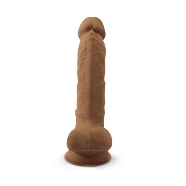SilexD Dual-Density-Silikondildo Mod. 1 - 7" Caramel