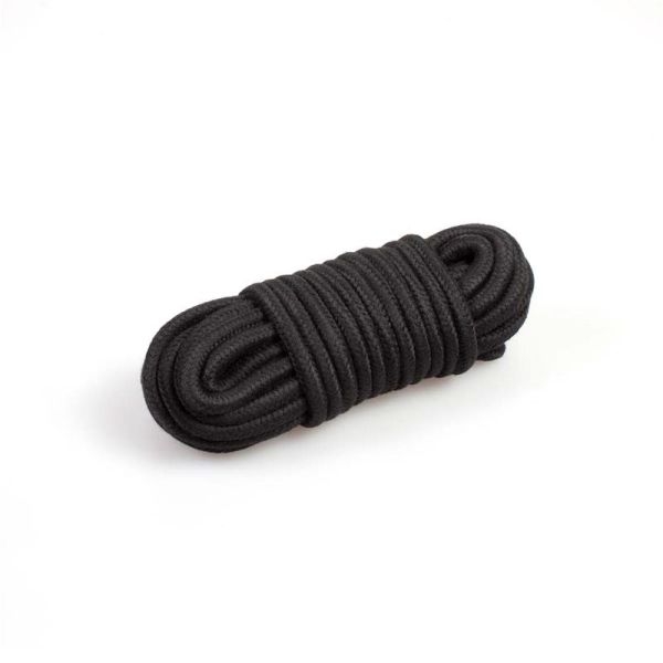 Secret Play Bondage-Seil 10 m (Schwarz)