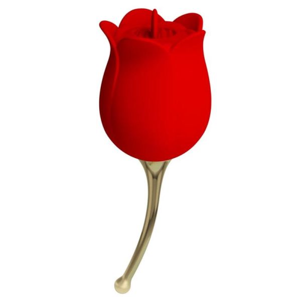 Pretty Love Rose Lover leckender und vibrierender Stimulator