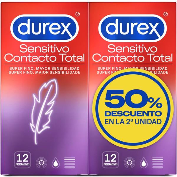 Durex Kondome Super Fine Sensitive Doppelpack 2 x 12 Stück