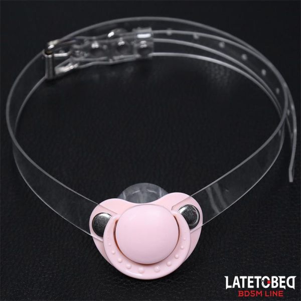 LateToBed verstellbarer Schnullerknebel 43-60 cm