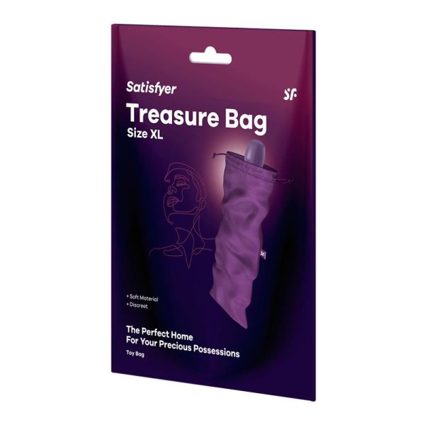 Satisfyer Toy-Tasche Treasure Bag Größe XL (Lila)