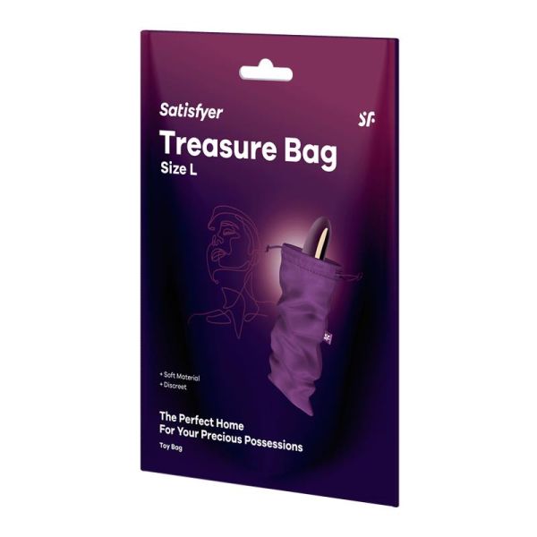 Satisfyer Toy Bag Treasure Bag Größe L (Lila)