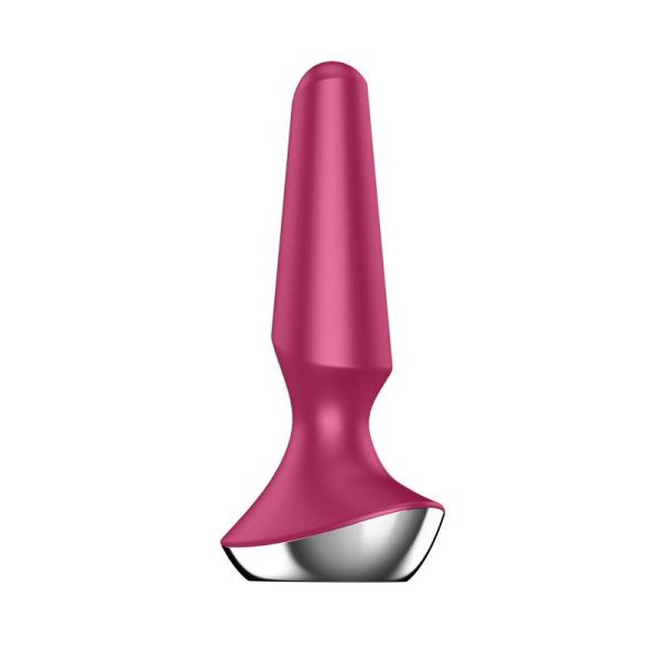 Satisfyer Plug-ilicious 2 Vibrierender Analplug (Beere)