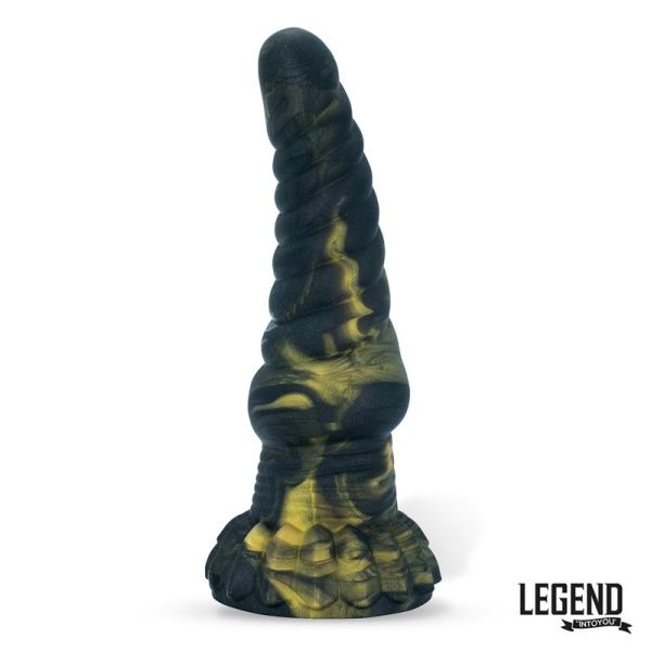 Legend Twistor Fantasy-Dildo aus Liquid Silicone 17,6 cm