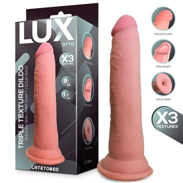 Lux Otto Triple-Density-Dildo 8"