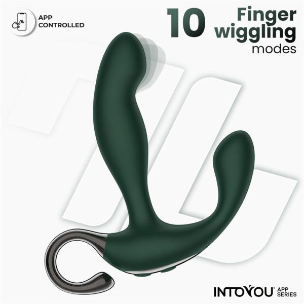 IntoYou Greeny Prostata-Massagegerät mit wackelndem Finger