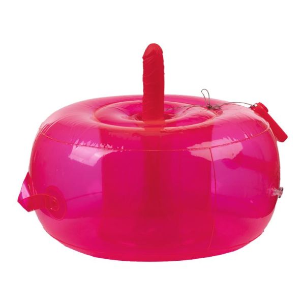 Inflatable Fun aufblasbares Kissen mit vibrierendem Dildo und Fernbedienung