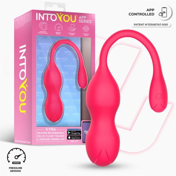 IntoYou Kyra Beckenbodentrainer mit Drucksensor (Pink)