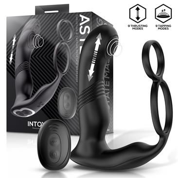 IntoYou Astex Prostatamassagegerät mit Stoßen, Klopfen und Cockring
