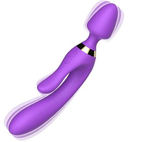 Urban Sky doppelseitiger Wand Vibrator und G-Spot-Vibrator, Lila