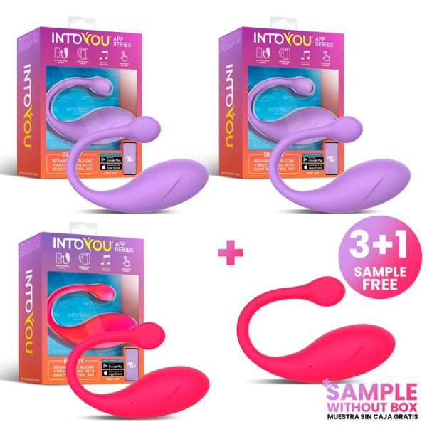 IntoYou Paket 3+1 Bulby Vibro-Ei