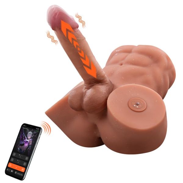 XISE Gretel Halbtorso mit abnehmbarem Dildo