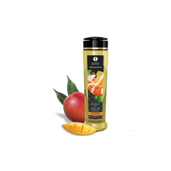 Shunga Massageöl saftige Mango 240 ml