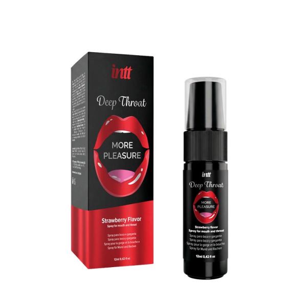 INTT Rachenspray Deep Throat Erdbeere 12 ml