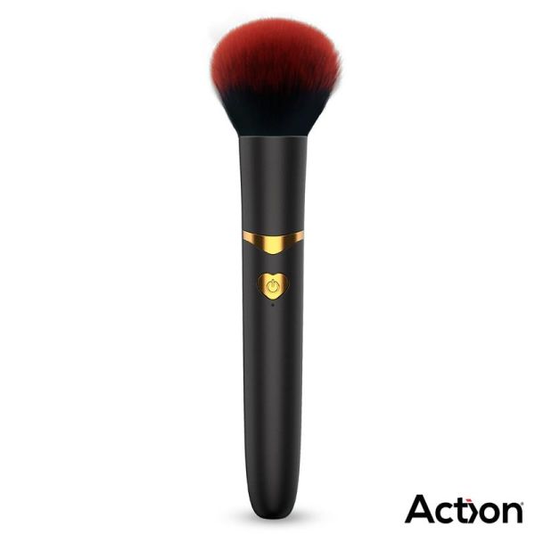 Action Secret Noir vibrierender Make-up-Pinsel (Schwarz)