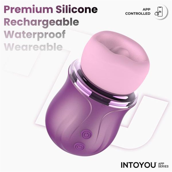 IntoYou Suvi Stimulator mit Zunge, Knabbern, Sog und Vibration