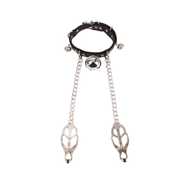 Chisa Master Control Halsband mit Nippelklemmen