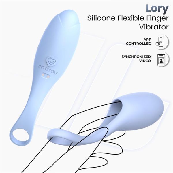 IntoYou Lory flexibler Fingervibrator mit App-Steuerung