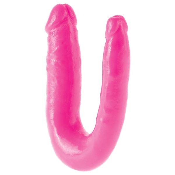 Dillio Dildo Double Trouble (Rosa)